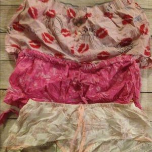 Victoria's Secret shorts size small, 3 pairs